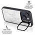 White Marble iPhone 14 Kickstand Case